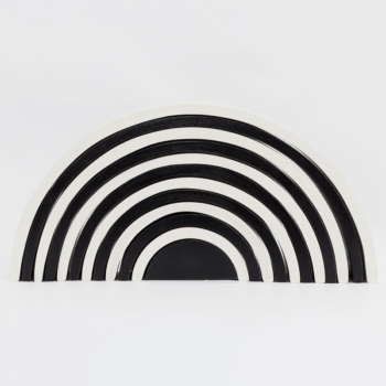 Arcoiris 12 Fino Blanco Y Negro